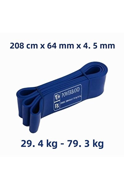XTR Fitness Resistance Rubber Resistance Band and Exercise Rubber Navy Blue Strong High Hard