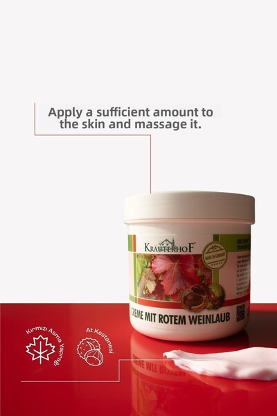 Krauterhof Red Vine Leaf Cream 250 ml