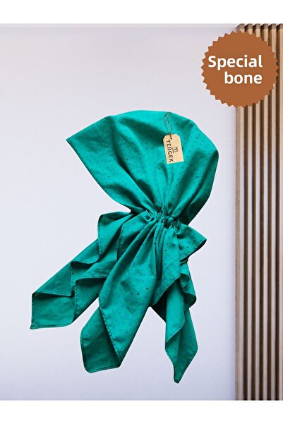Tergek Bandana elastică verde, albastru, negru cu buline, sport, bucătar, asistentă, spital, chimioterapie, bonetă zilnică