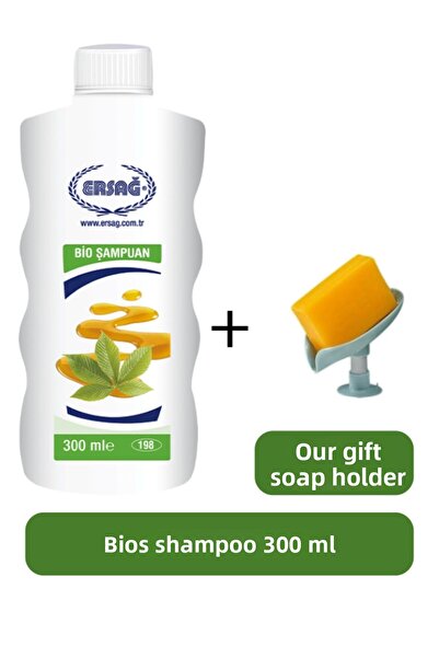 Ersağ شامبو بيو 300 مل - موزع الصابون هدية 198-08