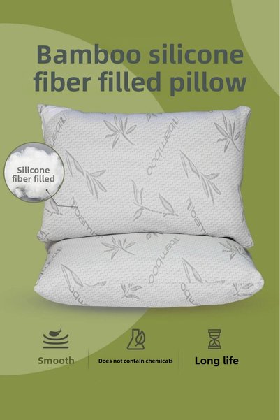 Generic Brand Emmy Home Gray Bambo Pillow 5 Pack