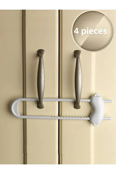 Askıcı Adjustable 4 Pieces Rail Cabinet Lock |   4 Pieces Rail Cabinet Lock