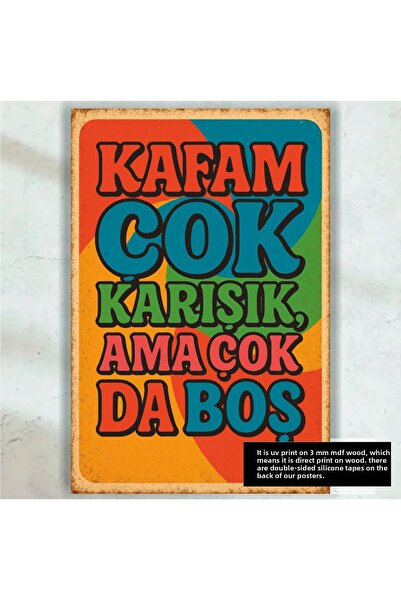 Hayat Poster mințeală amestecată amuzant spiritos scriere pe perete retro pos...