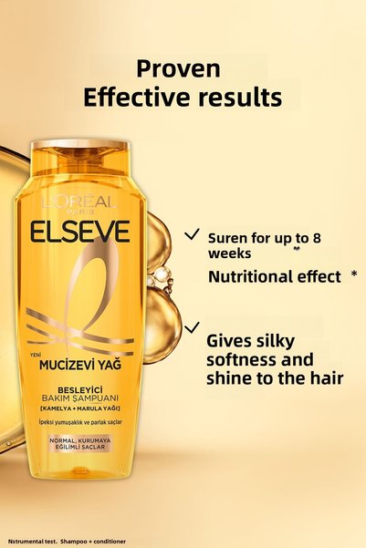 ELSEVE L'Oréal Paris Elseve 6 Miraculous Oil Nourishing Care Shampoo 360 ml