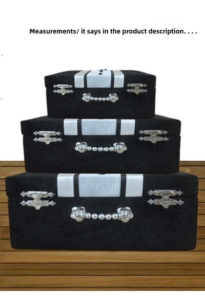 Sonem Çeyiz حقيبة العروس والعريس مكونة من 3 قطع - المهر 0130