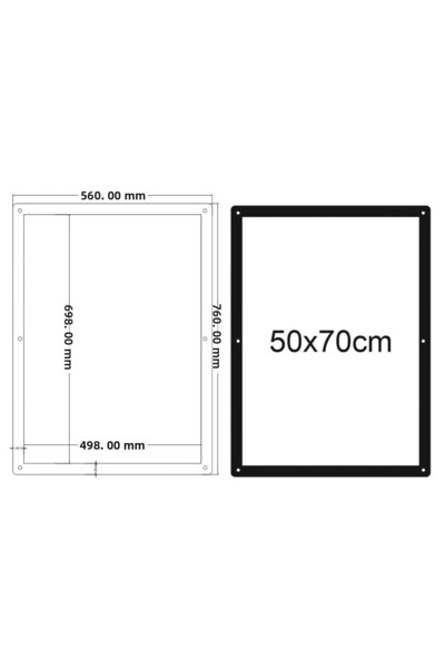 Ti Play Wall Mounted Banner and Foil Frame Uv Printed