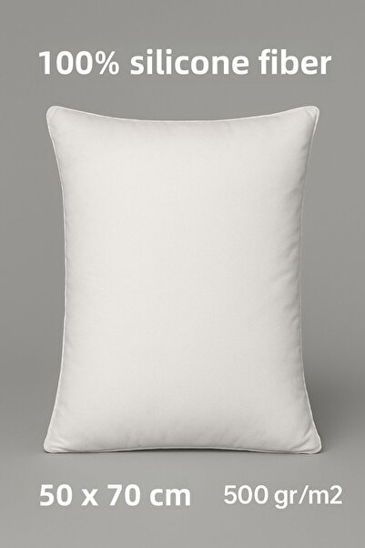 NANOSOFT 🛏️   Μαξιλάρι γεμισμένο με 100% ίνες σιλικόνης – 50x70 cm |   Αναπν...
