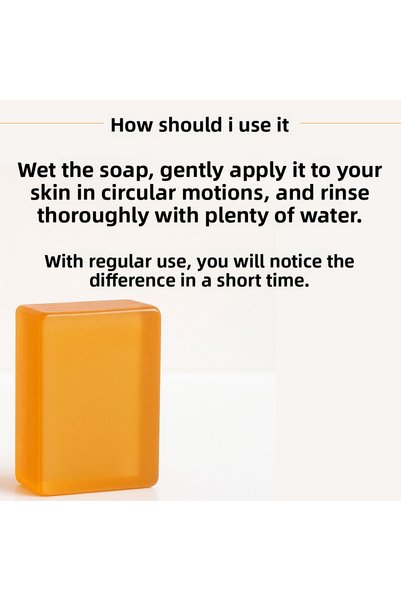 KOREN Kojic Acid - Turmeric Soap 100g – Brightening & Purifying Effect – Intense Foam & Exfoliation