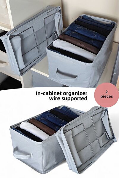 umbellatum 2 bucăți organizator pentru dulap 45x25x20 organizator pentru raft...