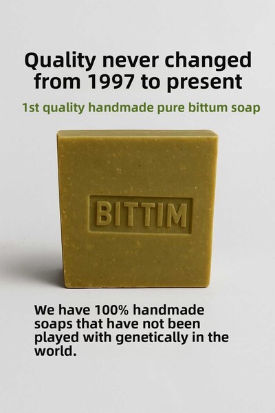 Home "صابون بيتويم النقي المصنوع يدويًا 140-150 جرام - صابون طبيعي ضد تساقط ا...