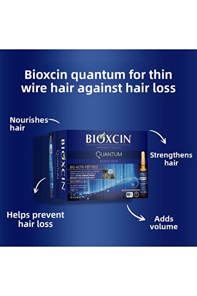 Bioxcin Quantum Serum 15X6Ml 2Pcs + Forte Serum 50ml Double Advantage Package + 100 Facial Cleansing Gel