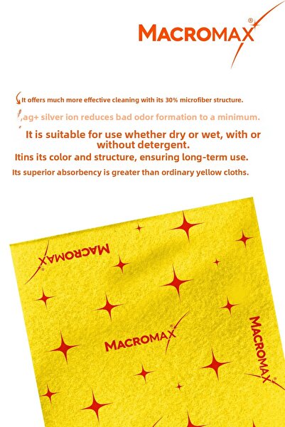 MACRO MAX Cleaning Cloth - 5X2 10-Piece Advantage Package