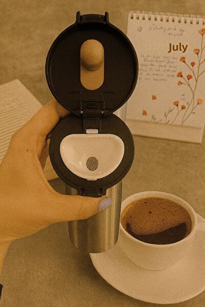 SİHİRLİ AYAKLAR كوب ترمس من الفولاذ المقاوم للصدأ من توها مع غطاء قفل وخيارات ألوان 450 مل