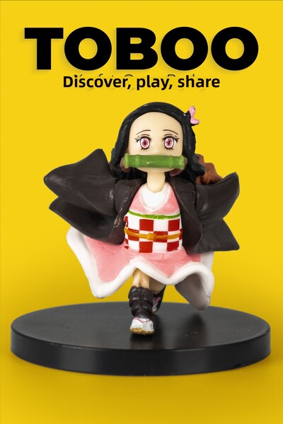 shop Demon Slayer – تمثال Nezuko Kamado "وضعية الجري" 8 سم
