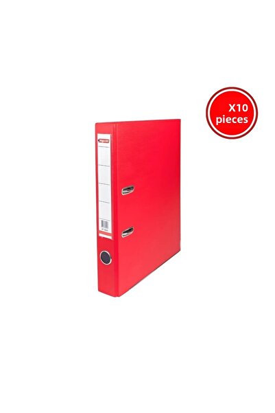 Bigpoint Folder, 10 Units, 2 Rings, 350 Sheet Capacity, Red