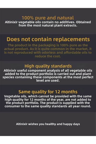 ALTINİXİR Orange Peel Essential Oil