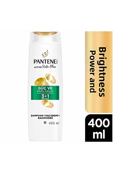 Pantene Power and Shine 3 in 1 Shampoo 400ml