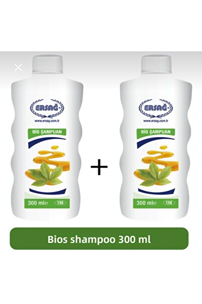Ersağ شامبو بيو 2 قطعة 300 مل (مجموعة الفرصة)