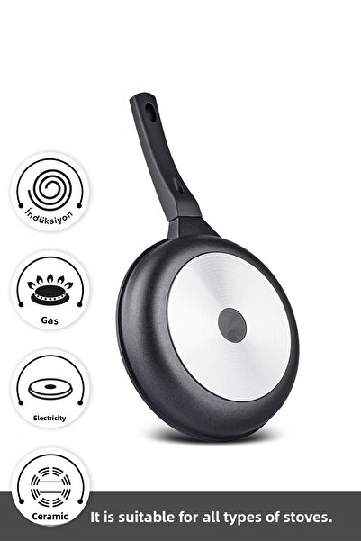 Karaca Set de 7 bucăți de oale și tigăi din silicon Biodiamond Riga cu bază de inducție cu mâner cadou