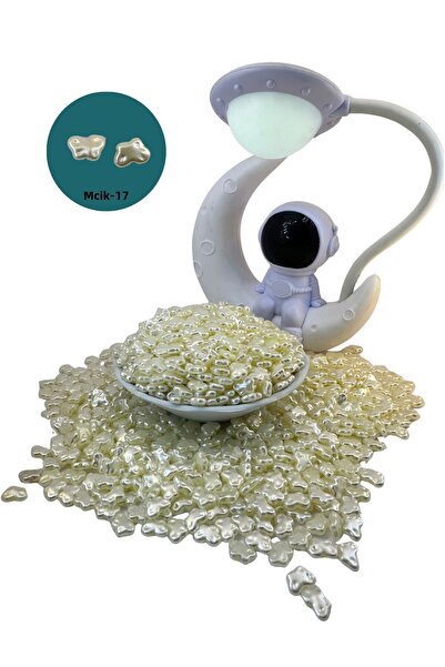 CSG BAZAAR Mărgele de perle - Formă specială în formă de fluture - Cremă - 29...