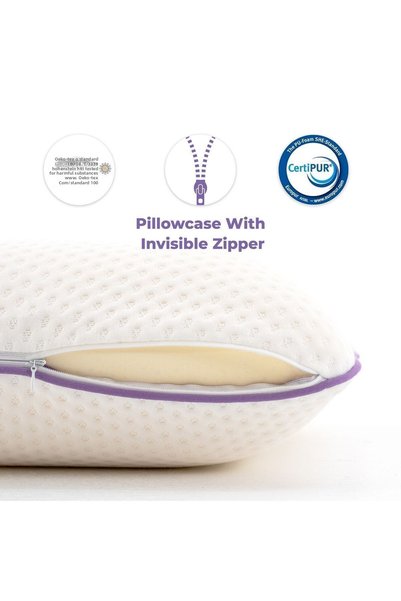 Davina Orthopedic Ergonomic Pillow - Sweet Soft Visco, 100% Visco, Antistress