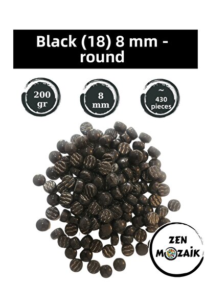 Zen Mozaik Mozaic rotund din sticlă perlat pentru lucrările tale de mozaic ar...