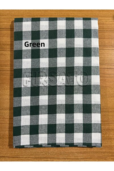 Fırsato Colorful Square Patterned Tablecloth 160X160Cm