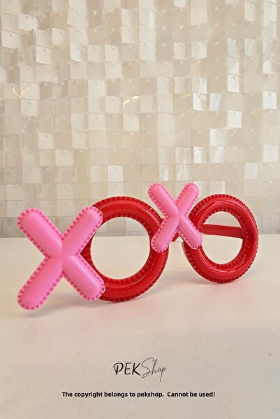 PEKSHOP Matte Xoxo Glasses Party Glasses Bachelorette Glasses