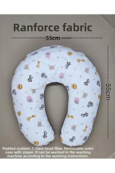 vieso Μαξιλάρι Θηλασμού Διπλής Όψης / Μαξιλάρι Στήριξης Μωρού, Μαξιλάρι Εγκυμ...