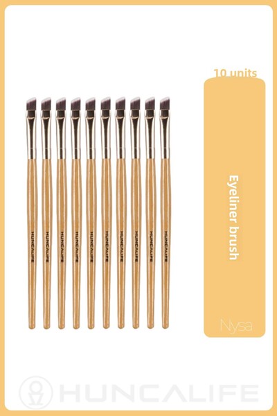 Huncalife Eyeliner Brush - 10 Pieces