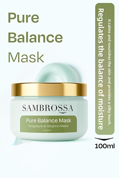 Sambrossa قناع البشرة بيور بالانس 100 مل – يوفر توازنًا للرطوبة وتأثيرًا مهدئًا