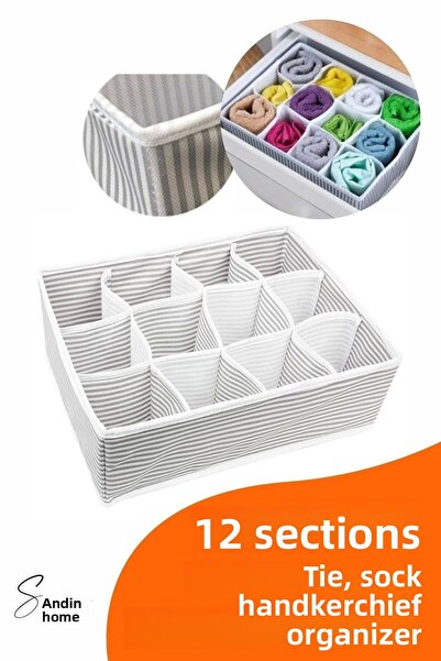 ellahomedekor 12 θήκες Συρτάρι Organizer Πολλαπλών χρήσεων Πρακτικό κόσμημα Κ...