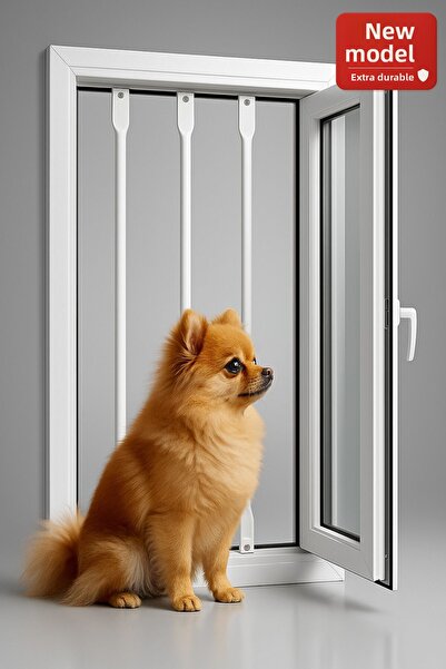 Life 360 Telescopic Window Safety Barrier | 1 Piece (Rod) | Window Guardrail | Child Safety | 80–130cm