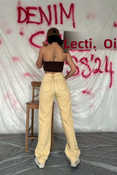 Vogueway Eyesof Mustard Straightmania Jeans Pants