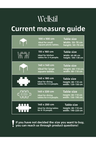 Wellstil Premium | Linen Dark Brown Tablecloth