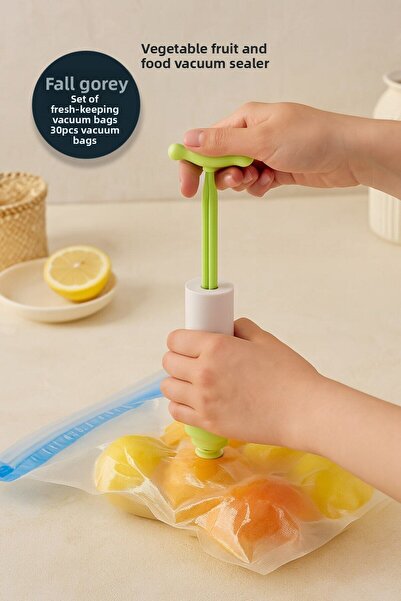 Anadolu Saray مجموعة أكياس مفرغة لحفظ النضارة |   حقيبة تخزين الطعام مع مضخة ...