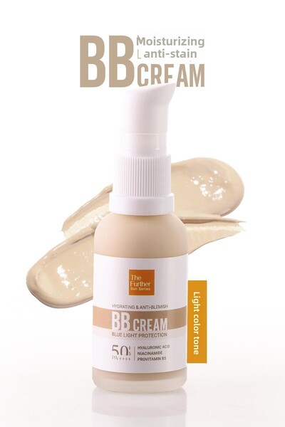 The Further Bb Colored Sunscreen Spf50 |   Anti-Blemish, Skin Tone Equalizer |   Hyaluronic Acid, Provitamin B5
