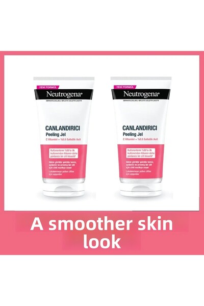 Neutrogena جل تقشير منشط × 2 قطعة