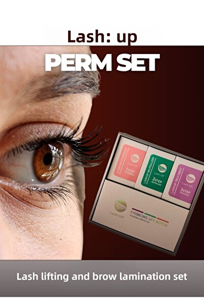HD Eyelash Lifting and Eyebrow Lamination Kit (40 Applications)