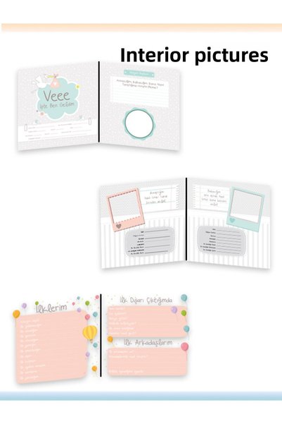 yeti kitap Newborn Mother Baby Album