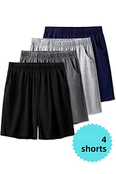 JustBS Pantaloni scurți superbi, pachet de 4