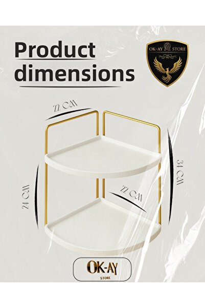 Okay Διακοσμητικός Ξύλινος Οργανωτής |   Οργανωτής από ανοξείδωτο χάλυβα – Κουζίνα, Μπάνιο, Σαλόνι, Γραφείο