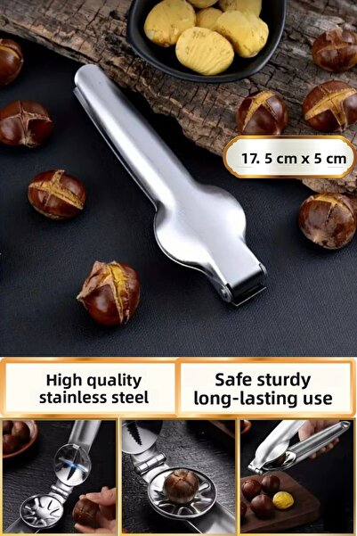 Hane Dostu قاطع كستناء احترافي من الفولاذ المقاوم للصدأ عالي الجودة |   فتاحة...