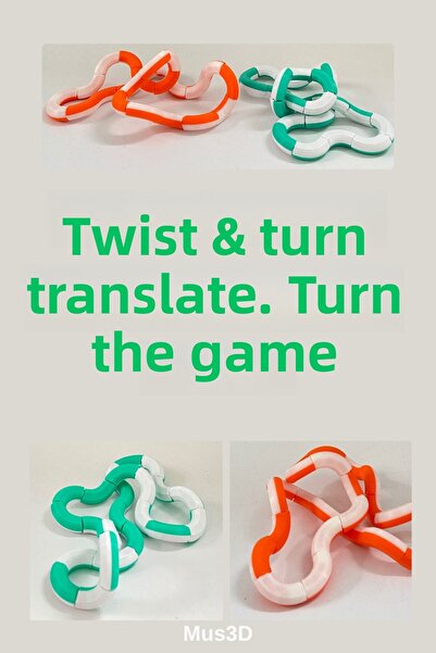 Mus3D لعبة Twist & Turn ثلاثية الأبعاد |   لعبة تطوير الذكاء للأطفال والكبار ...