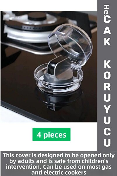 Wintoup موقد كهربائي يعمل بالغاز متوافق مع غطاء حماية لمقبض الموقد لسلامة الأ...