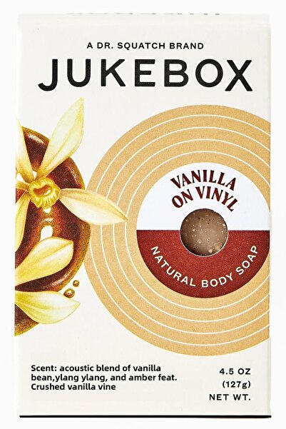 Jukebox صابون الجسم بالفانيليا على الفينيل 127 جرام