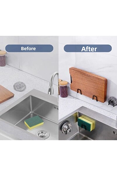 Carat Home Dish Sponge Holder Sink Organizer Dish Sponge Holder Hanger with Wire 1 Piece