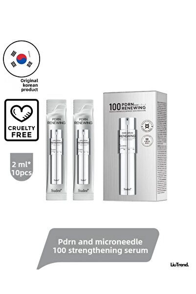 Sudee 100 سيروم تجديد PDRN (2 مل * 10 قطع) 100 سيروم معزز مع PDRN وإبر دقيقة