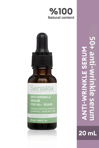 Sensatia Botanicals 50+ Wrinkle Anti-Aging Moisturizing Natural Night Serum 2...