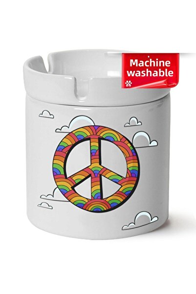 BİBANAPROMOSYON , Scrumieră din porțelan Pride cu imprimeu Kullak-At (Kl-)